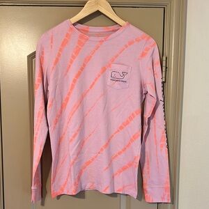 Vineyard Vines Tie Dye Long Sleeve T Shirt XS